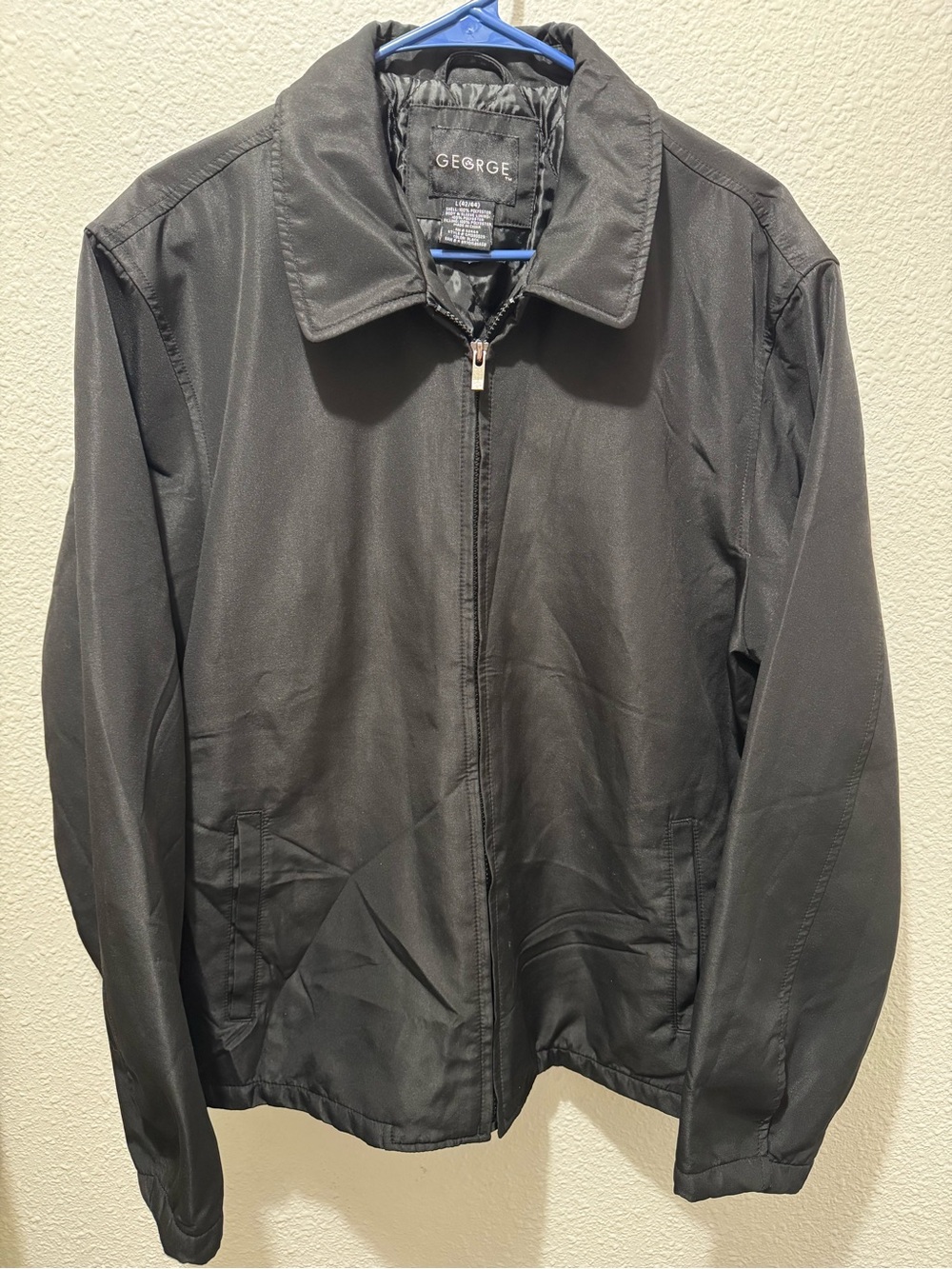 George Black Men's Lightweight Zip Jacket